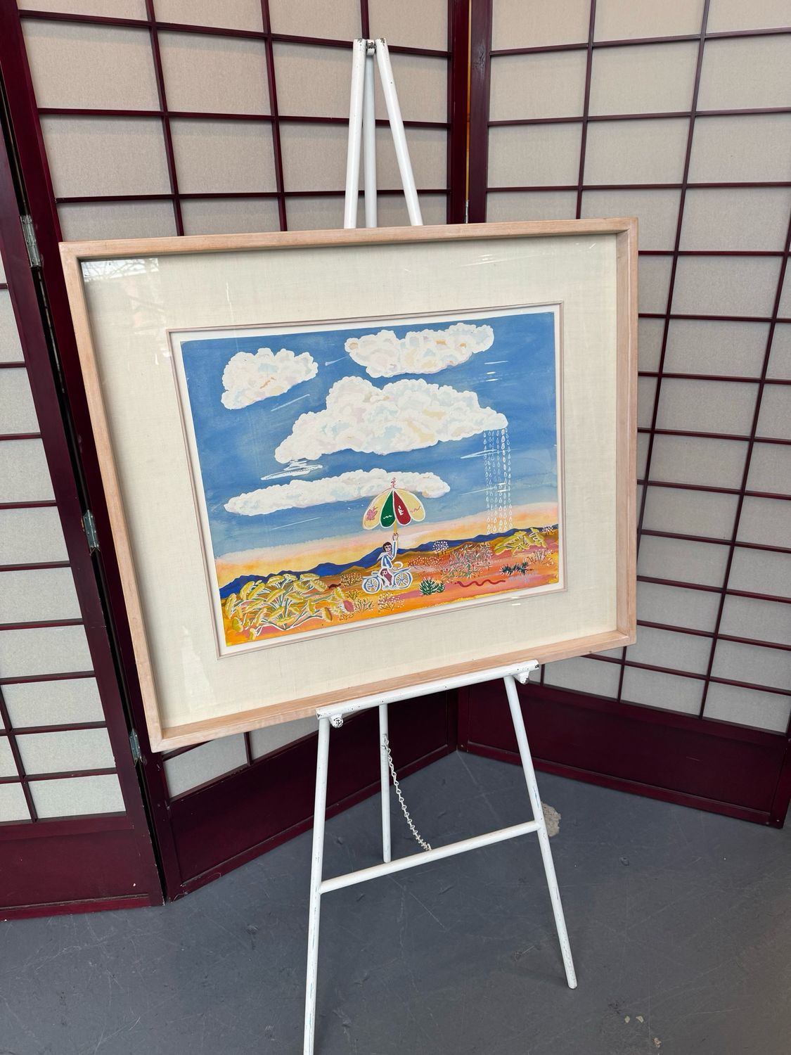 Phyllis Kapp Original Painting on Paper