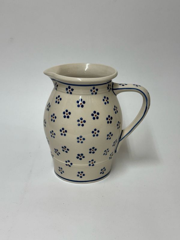 Polish Pottery Large Ceramic Pitcher