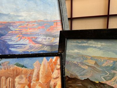 R. F. Clark Original Southwestern Landscapes, set of 3