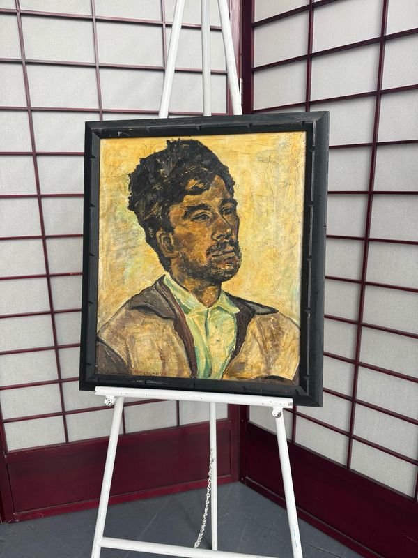 Vintage Portrait Painting by Unknown Artist