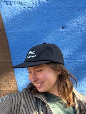 "Thrift for good" Black Baseball Cap