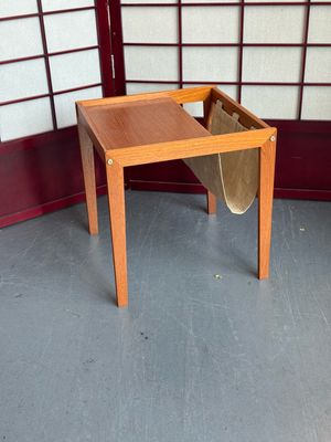 Danish Bent Silberg Mid Century Magazine Side Table