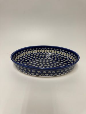 Polish Pottery Low Serving Dish