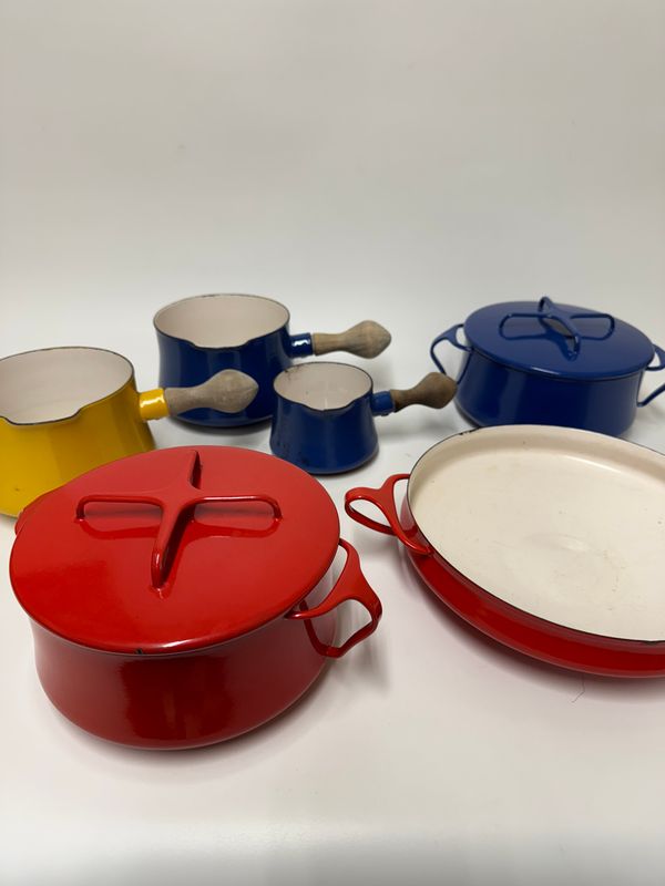 Dansk Kobenstyle Enameled Cookware, set of 6