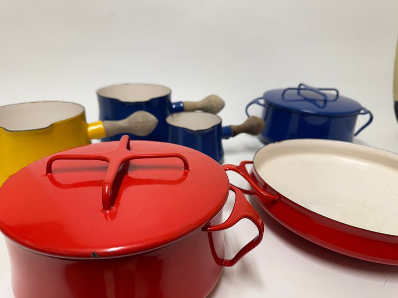 Dansk Kobenstyle Enameled Cookware, set of 6
