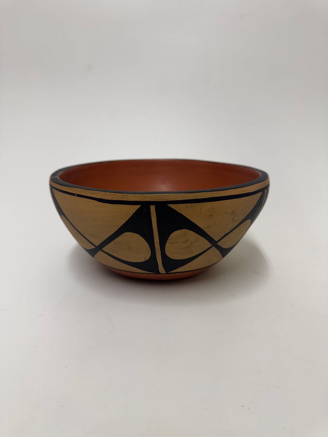 Robert Aguilar New Mexican Indigenous Pottery Bowl