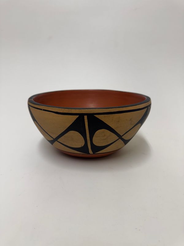 Robert Aguilar New Mexican Indigenous Pottery Bowl