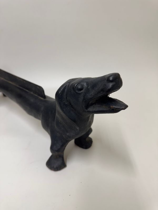 Cast Iron Dachshund Boot Scraper
