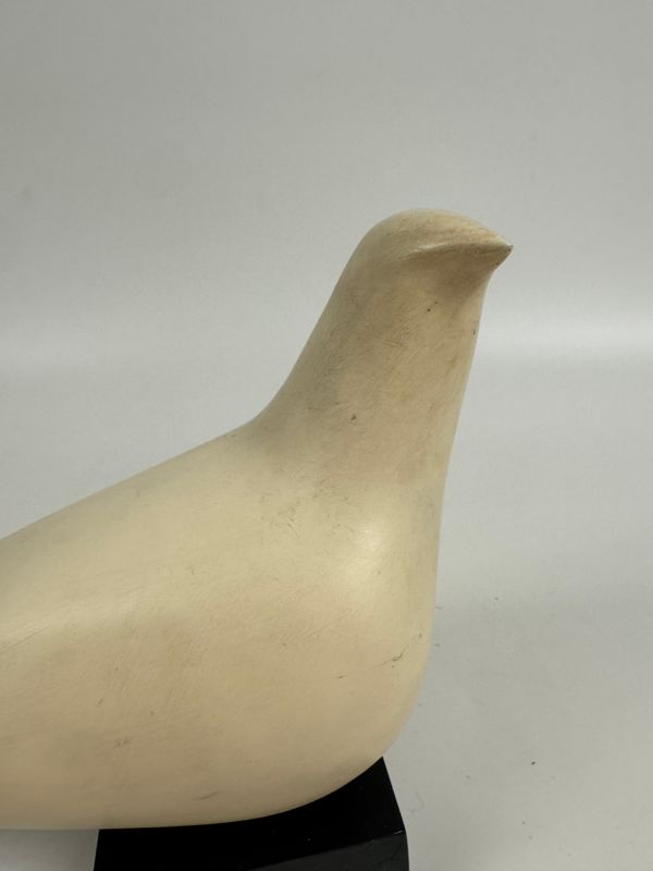 Cleo Hartwig 'Peace Dove' Signed Plaster Sculpture