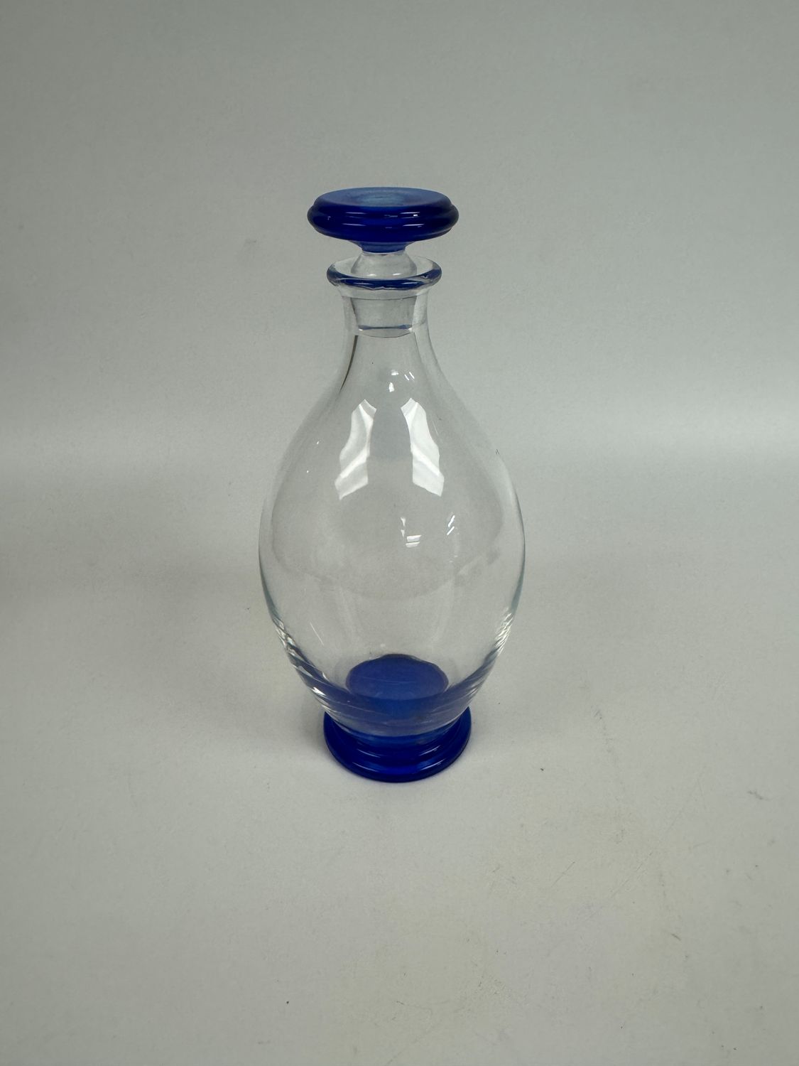 Tiffany &amp; Co Cobalt Glass Decanter
