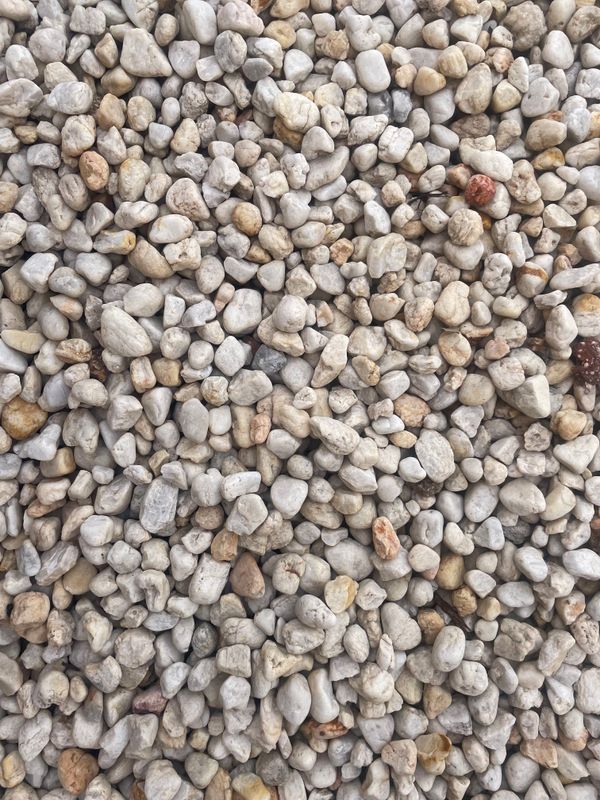 CREAM PEBBLE 20MM 1 M3