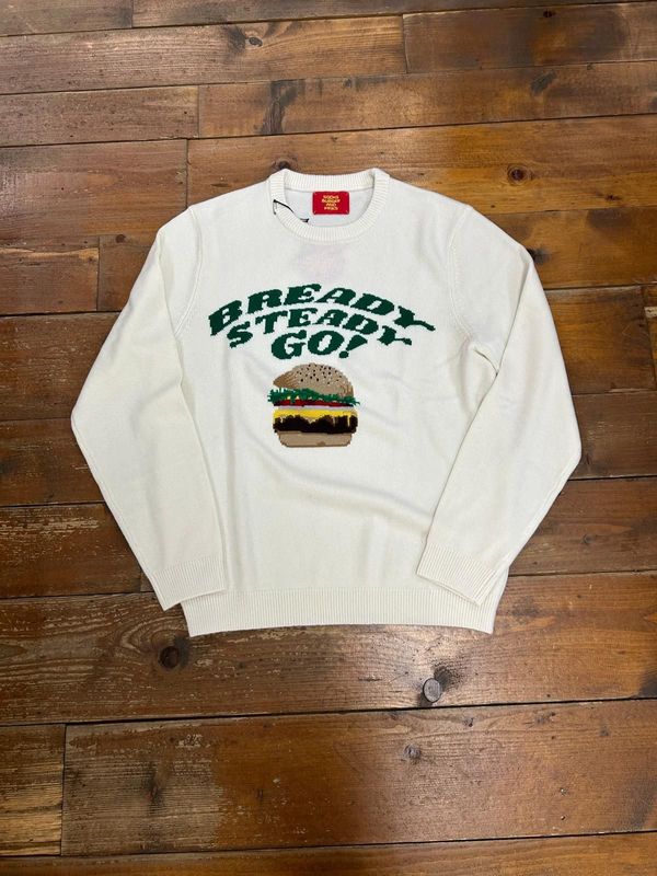 MAGLIA SOCKS BURGER AND FRIES - PANNA