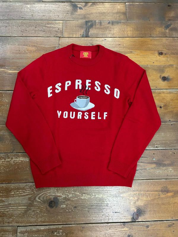 MAGLIA SOCKS BURGER AND FRIES - ROSSO