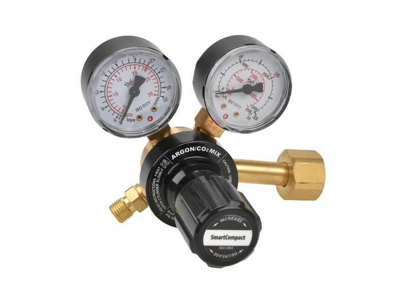 Druckminderer GCE SmartCompact Argon/CO² ohne Absperrventil