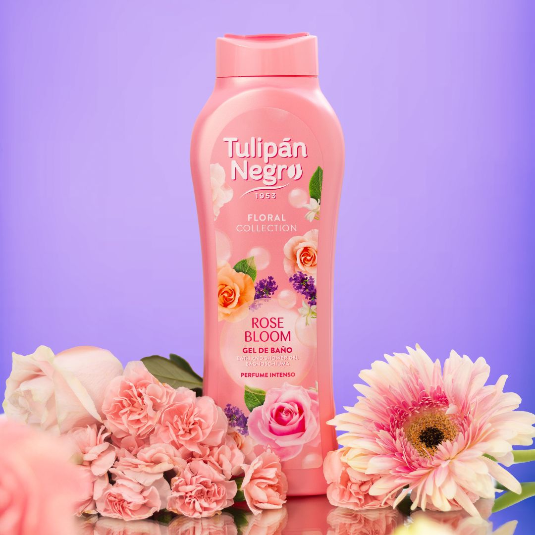 GEL DE BAÑO TULIPÁN NEGRO - ROSE BLOOM 650 ML