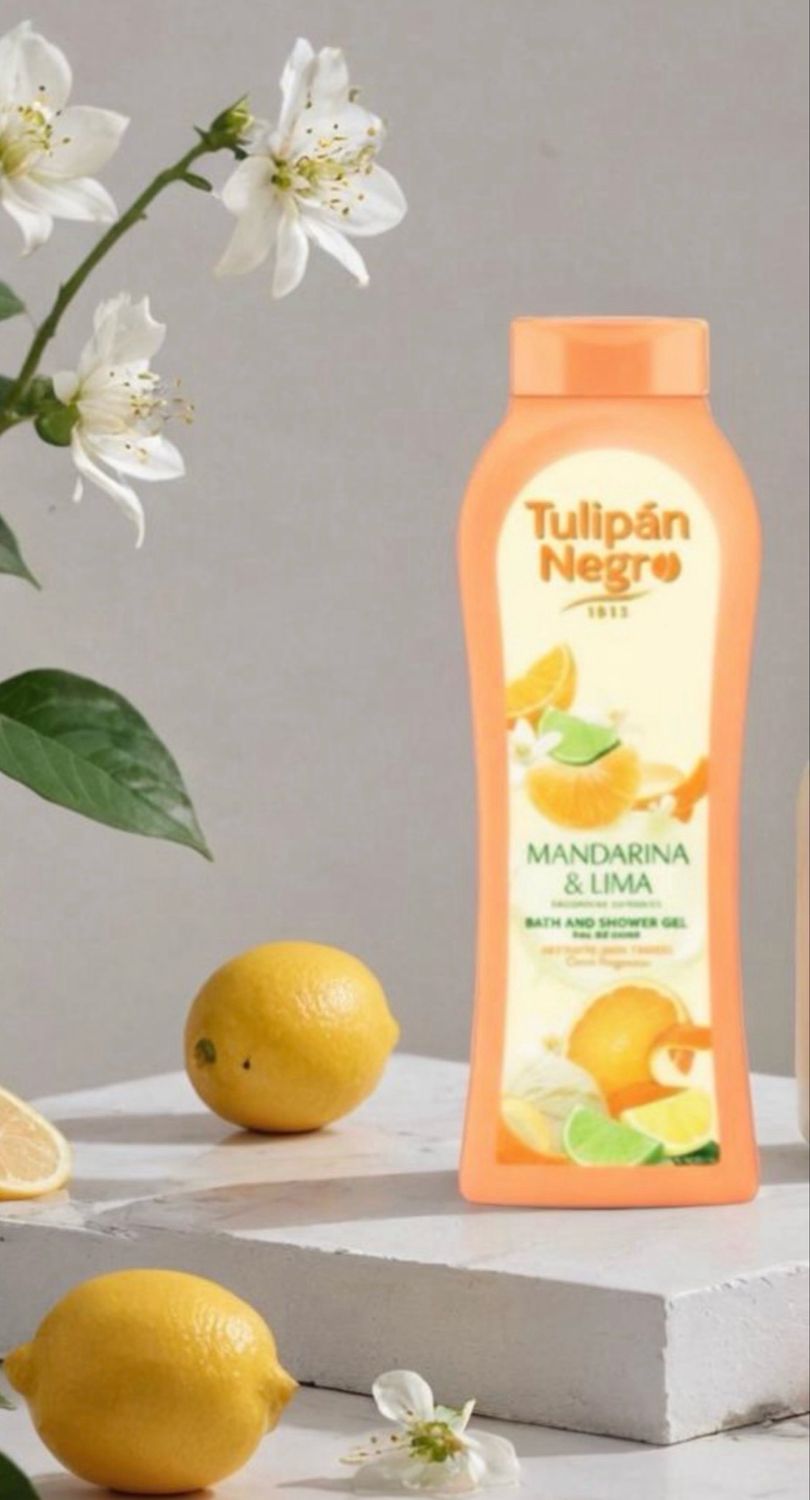 GEL DE BAÑO TULIPÁN NEGRO - MANDARINA &amp; LIMA 650 ML
