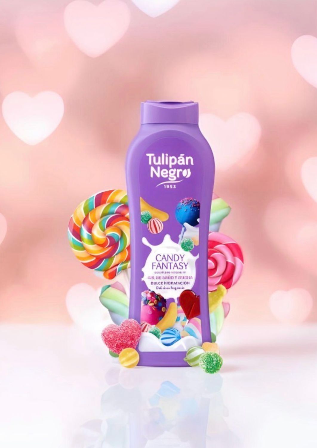 GEL DE BAÑO TULIPÁN NEGRO - CANDY FANTASY 650 ML