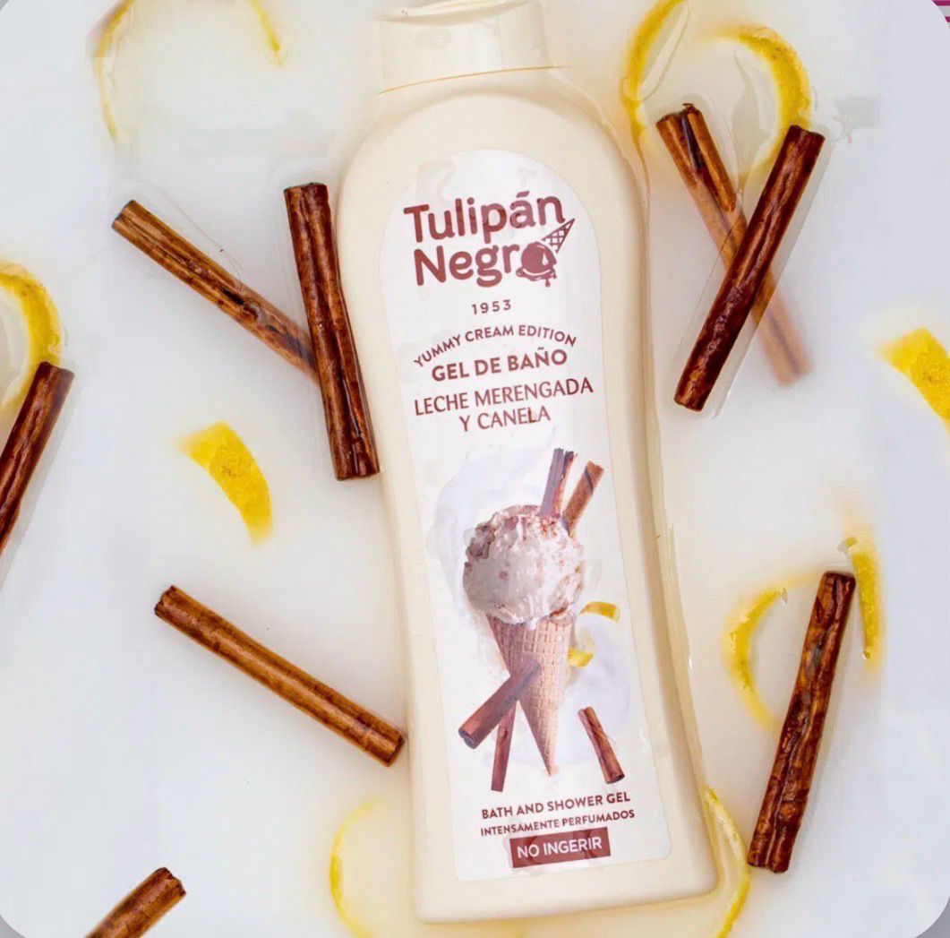 GEL DE BAÑO TULIPÁN NEGRO - LECHE MERENGADA 650 ML