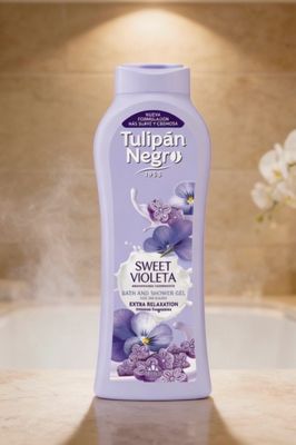 GEL DE BAÑO TULIPÁN NEGRO - SWEET VIOLETA 650ML