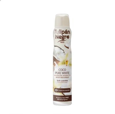 DESODORANTE SPRAY DEO TULIPAN NEGRO - COCO PURÉ WHITE 200ML
