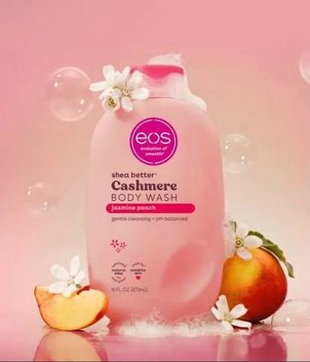 Eos Jasmine Peach Body Wash