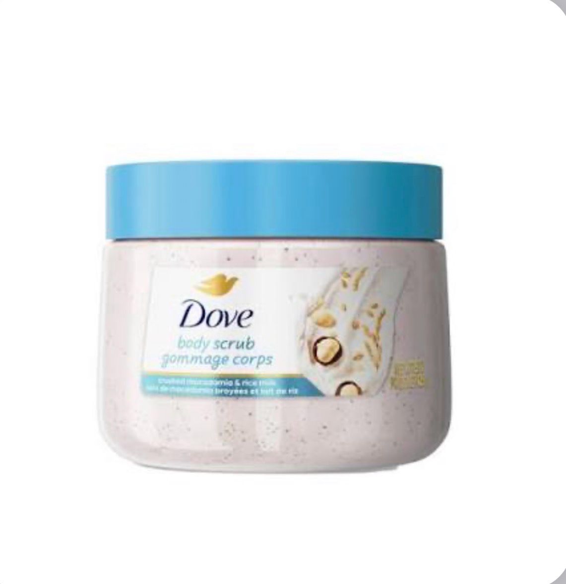 Dove Exfoliante Macadamia &amp; Rice Milk