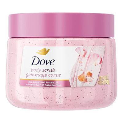 Dove body scrub Himalaya salt &amp; rose oil