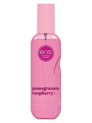 Eos body mist, pomegranate rasberry
