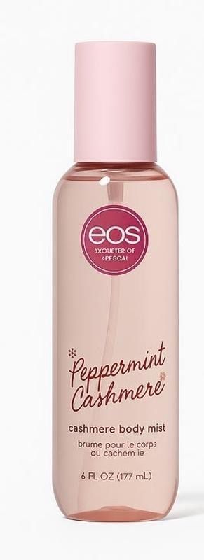 Eos body mist , peppermint cashere