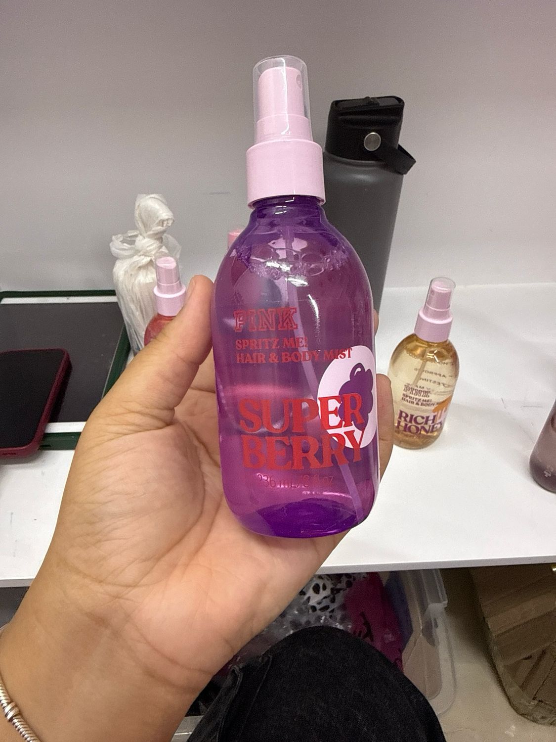 Pink súper berry , body mist