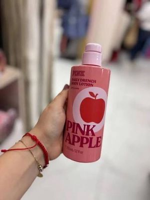 Pink body Lotion , Apple