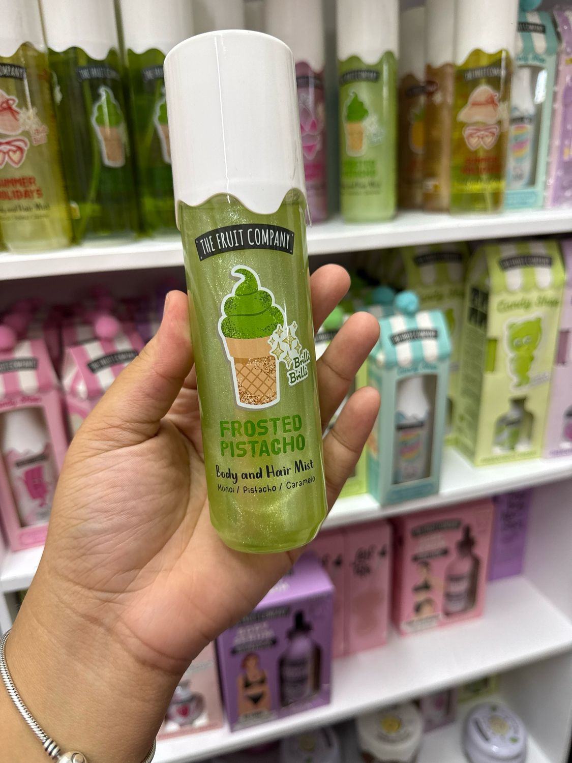 The Fruit Company, body mist pistacho