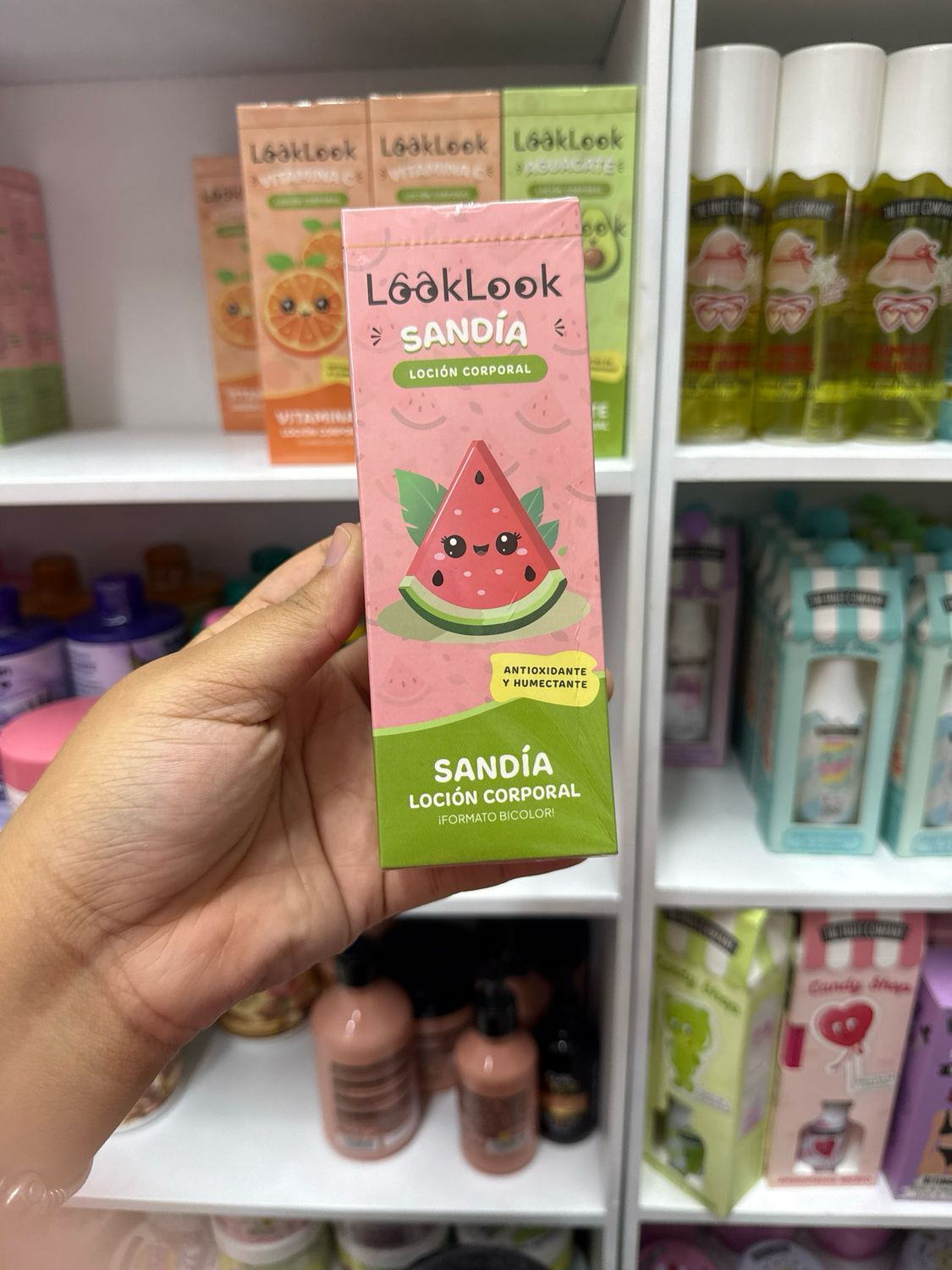 Look loción corporal, sandía