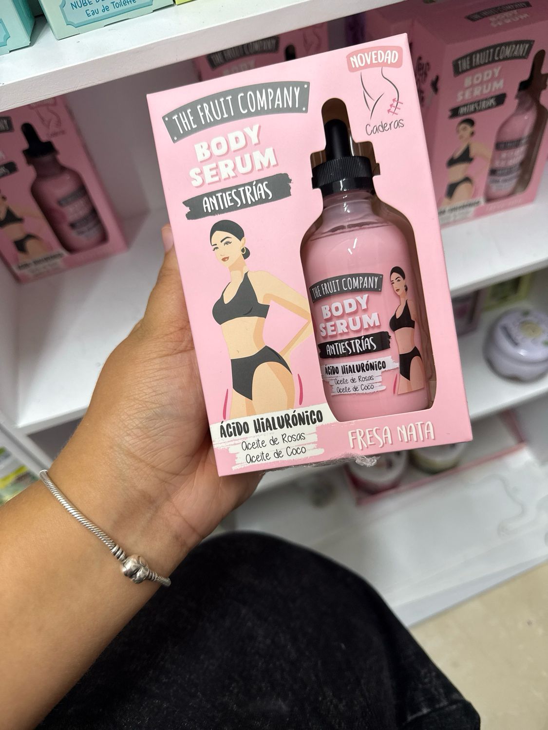 Body serum , anti estrías