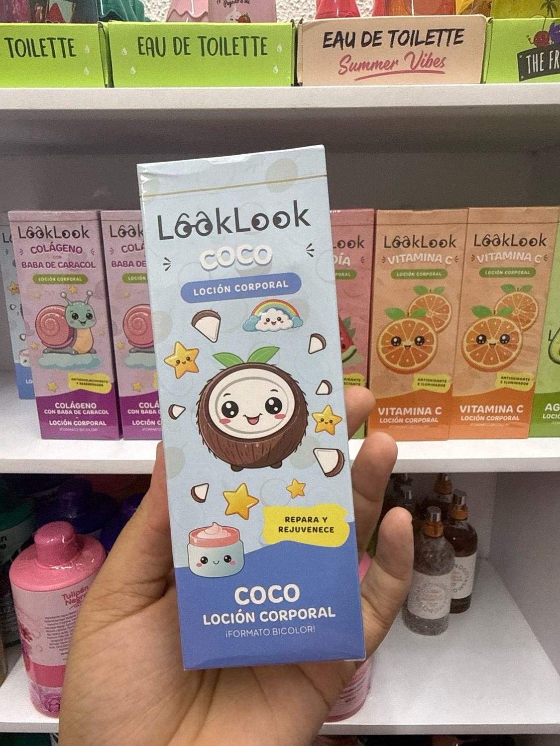 Look loción corporal, coco