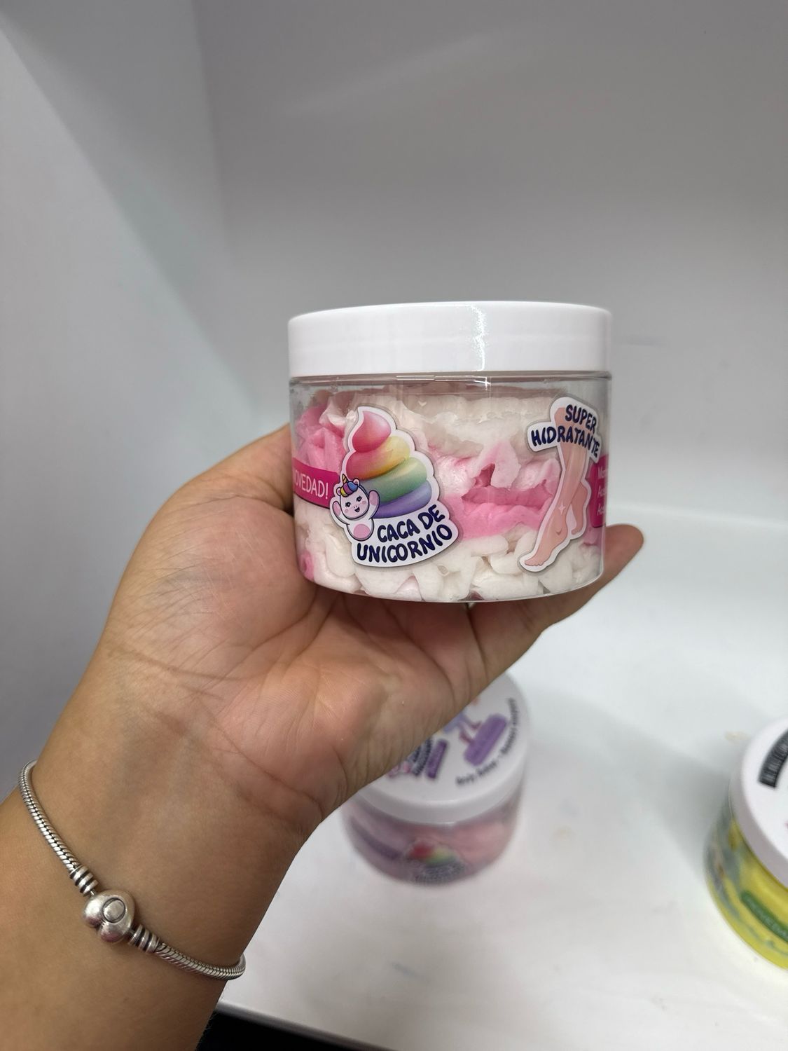 Body butter , manteca corporal chicle de fresa