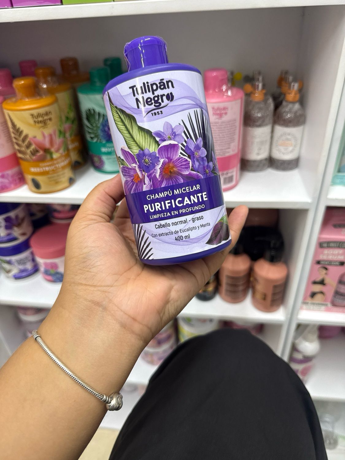 Tulipán negro , champú purificante