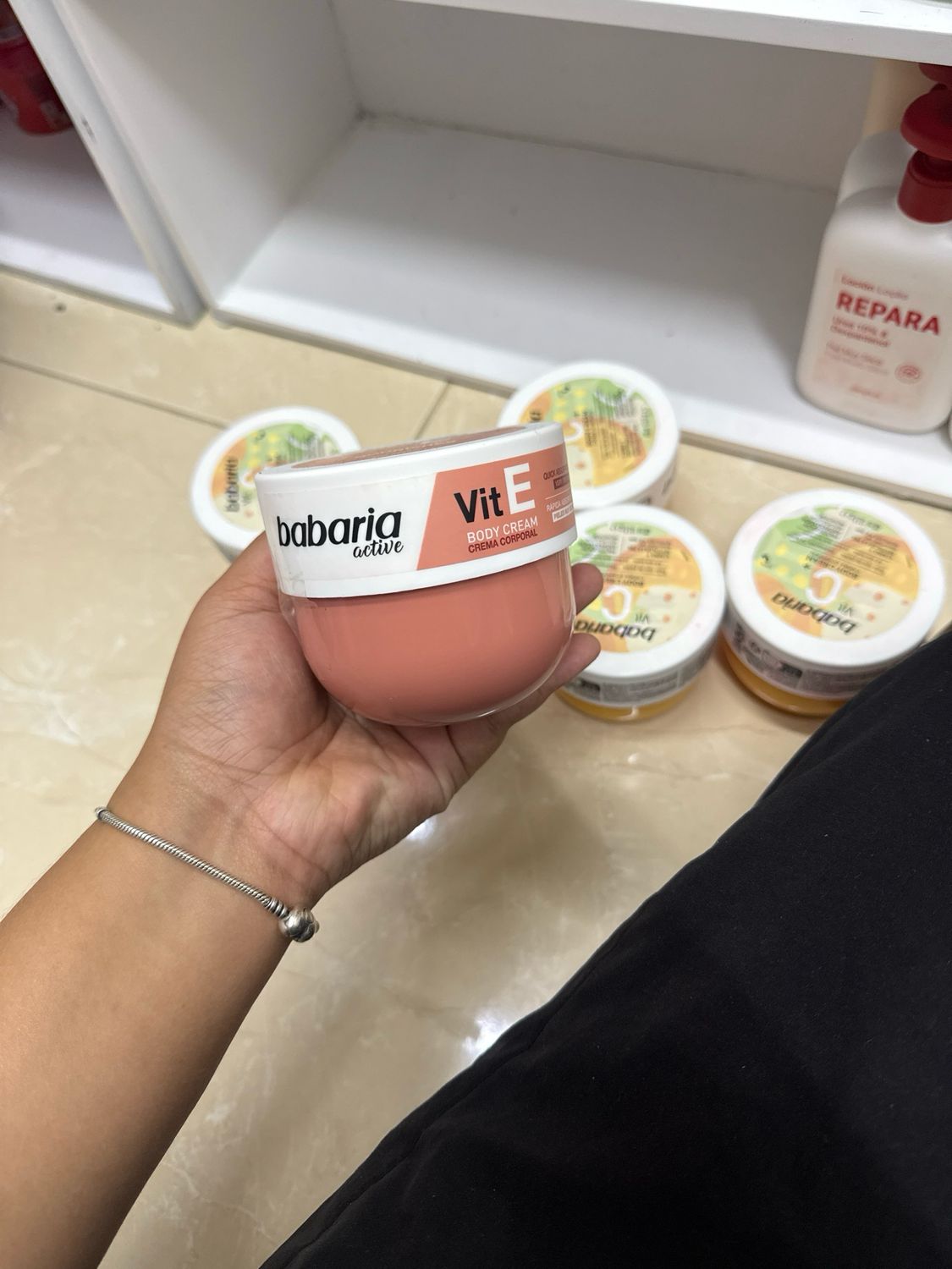 Babaría , vitamina C y E
