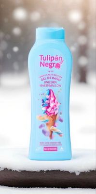 GEL DE BAÑO TULIPÁN NEGRO - UNICORN MARSHMALLOW 650 ML