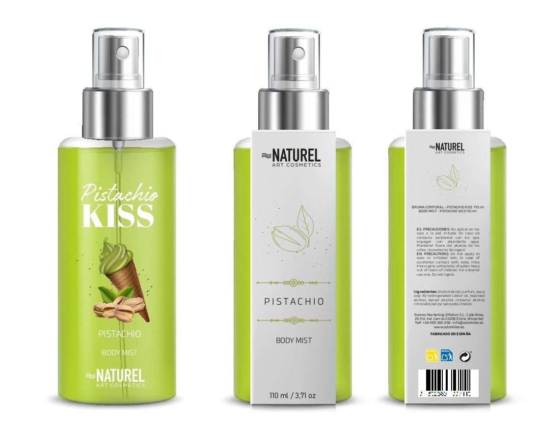 Natural, Pistachio Kiss body mist