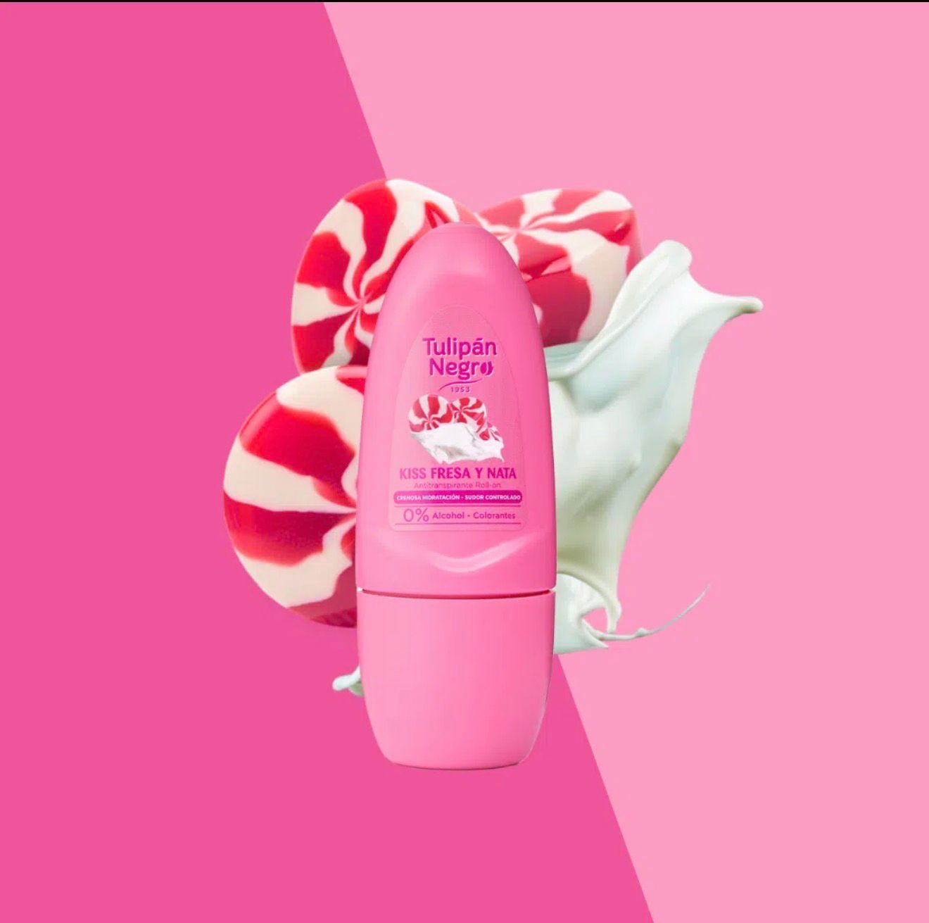 Desodorante Roll-on Fresa &amp; Nata 50 ml