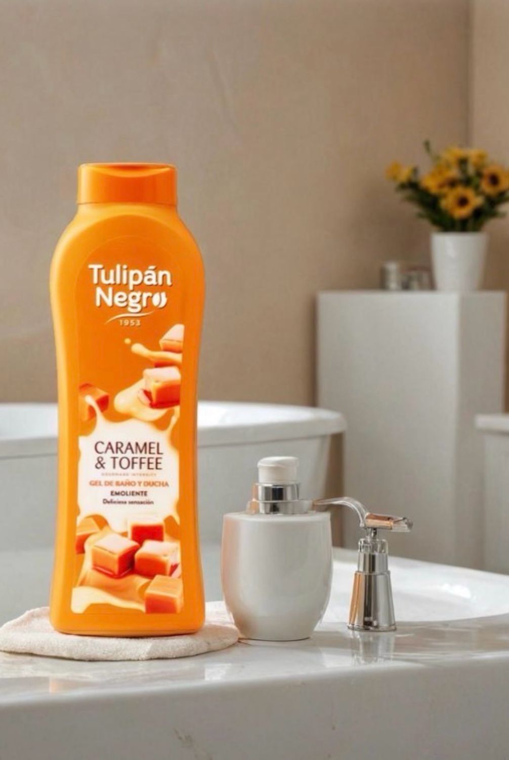 GEL DUCHA TULIPAN NEGRO - CARAMEL TOFFEE 650ML