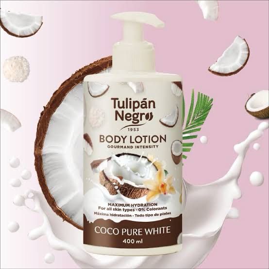 BODY LOTION TULIPAN NEGRO - COCO PURÉ WHITE 400 ML