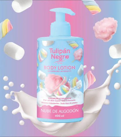 BODY LOTION TULIPAN NEGRO - NUBE DE ALGODÓN 400 ML