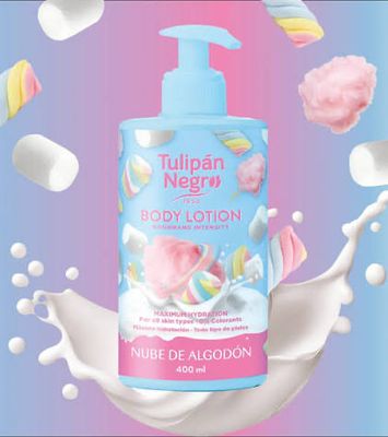 BODY LOTION TULIPAN NEGRO - NUBE DE ALGODÓN 400 ML