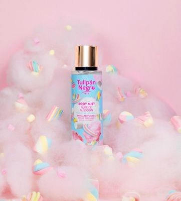 BODY MIST TULIPAN NEGRO - NUBE DE ALGODÓN  250 ML