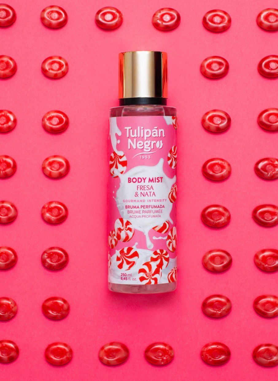 BODY MIST TULIPAN NEGRO - FRESA &amp; NATA  250 ML