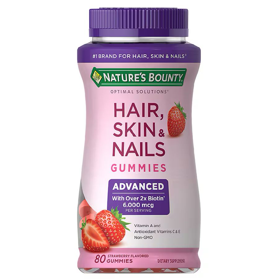 Hair skin &amp; Nail , Gummies advanced 80 Gummies