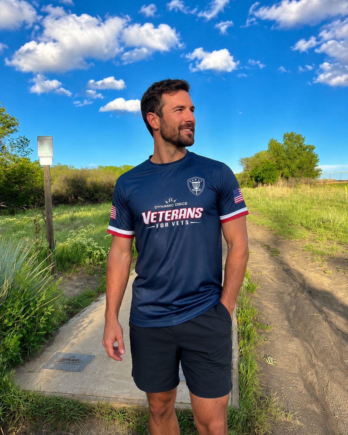 Disc Golf Jersey - Veterans For Vets - Dynamic Discs Jersey