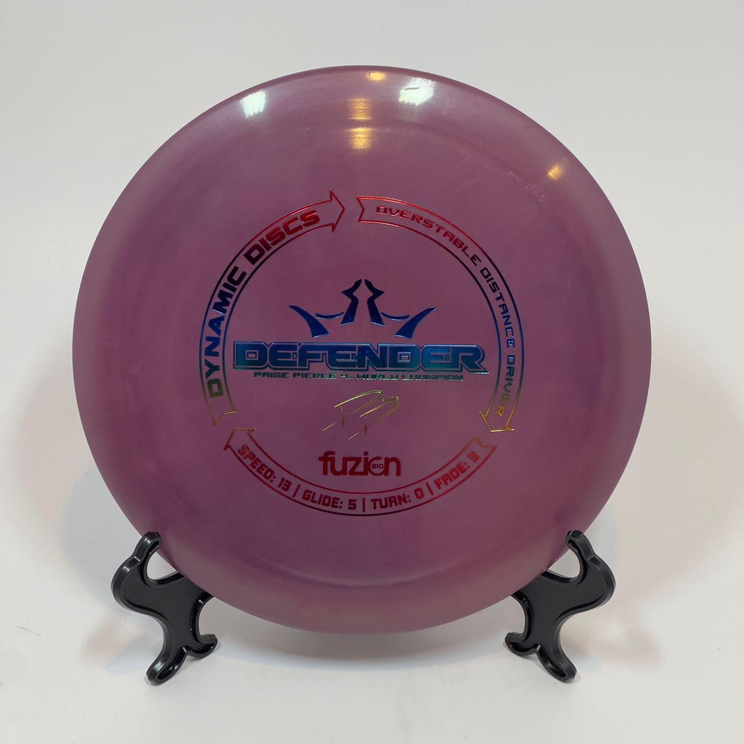 Dynamic Discs - Defender Paige Pierce 4x World Champion - Fuzion Bio